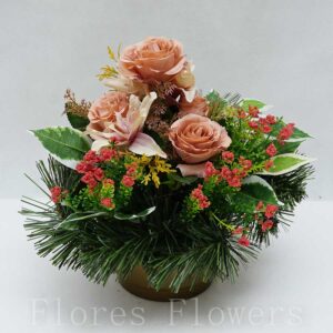 Ikebana zaťažená hnedá, 28x25cm, dekoracie na hroby, ikebany na hroby, aranžmany na hrob, moderne ikebany na hroby, ikebany na hroby eshop, lacne ikebany na hroby, umele ikebany na hroby, lacne dekoracie na hrob, ikebany na dušičky, ikebana na dušičky, jesenne dekoracie na hroby, jesenne ikebany na hroby, umelá ikebana na hrob, predaj ikebany na hroby