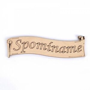 Kinekus Dekorácia nápis na hrob 3x10 cm "Spomíname", spominame, napis spominame, drevene napisy spominame, dreveny napis spominame, dekoracie na hroby, ikebany na hroby, aranžmany na hrob, moderne ikebany na hroby, ikebany na hroby eshop, lacne ikebany na hroby, umele ikebany na hroby, lacne dekoracie na hrob, ikebany na dušičky, ikebana na dušičky, jesenne dekoracie na hroby, jesenne ikebany na hroby, umelá ikebana na hrob, predaj ikebany na hroby