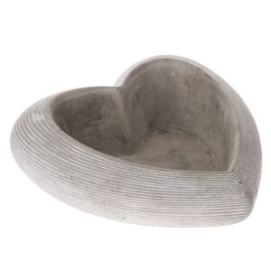 Betónový obal na kvetináč Srdce sivá, 22 x 9 cm, kamenné dekorácie na hroby, kvetináč na hrob, kvetinac na hrob, kvetinace na hrob, kvetinac na hrob srdce, kamenné kvetinace na hroby, kvetináč na cintorín, keramické kvetináče na hrob, betonovy kvetinac, betónový kvetináč, kvetinac betonovy, kvetináč betónový, betonovy crepnik, betonovy kvetinac imitacia dreva, betonovy kvetináč, betonovy kochlik