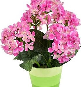 DOMMIO Hortenzia ružová 5 kvetov v keramickom kvetináči 33 × 27 cm, umelé kvety na hrob, umele kvety na hrob, umelé kvety na hroby, lacne umele kvety na hrob, umele kytice na hrob, umele kytice na hroby, umelé ikebany na hrob, umele ikebany na hroby, umele ikebany na hrob, kvety na hrob umele, kytice na hroby umele