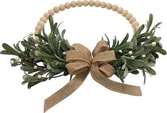 GOBA Vianočný veniec – závesný, imelo, 35 cm, umelé kvety na hrob, umele kvety na hrob, umelé kvety na hroby, lacne umele kvety na hrob, umele kytice na hrob, umele kytice na hroby, umelé ikebany na hrob, umele ikebany na hroby, umele ikebany na hrob, kvety na hrob umele, kytice na hroby umele