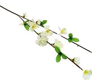 DOMMIO Jarná jabloňová vetvička biela 80 cm, umelé kvety na hrob, umele kvety na hrob, umelé kvety na hroby, lacne umele kvety na hrob, umele kytice na hrob, umele kytice na hroby, umelé ikebany na hrob, umele ikebany na hroby, umele ikebany na hrob, kvety na hrob umele, kytice na hroby umele
