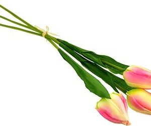 DOMMIO Zväzok 3 ks tulipánov, ružové, 50 cm, umelé kvety na hrob, umele kvety na hrob, umelé kvety na hroby, lacne umele kvety na hrob, umele kytice na hrob, umele kytice na hroby, umelé ikebany na hrob, umele ikebany na hroby, umele ikebany na hrob, kvety na hrob umele, kytice na hroby umele