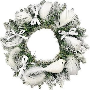 LAALU Veniec SNEHOVÁ KRÁĽOVNA 30 cm, umelé kvety na hrob, umele kvety na hrob, umelé kvety na hroby, lacne umele kvety na hrob, umele kytice na hrob, umele kytice na hroby, umelé ikebany na hrob, umele ikebany na hroby, umele ikebany na hrob, kvety na hrob umele, kytice na hroby umele