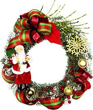 LAALU Vianočný veniec – santa, 45 cm, umelé kvety na hrob, umele kvety na hrob, umelé kvety na hroby, lacne umele kvety na hrob, umele kytice na hrob, umele kytice na hroby, umelé ikebany na hrob, umele ikebany na hroby, umele ikebany na hrob, kvety na hrob umele, kytice na hroby umele