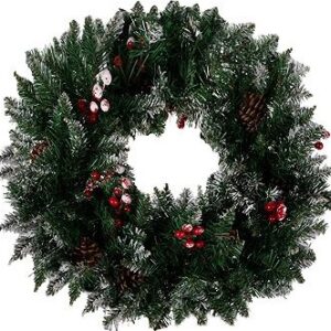 Ruhhy 22302 Vánoční věnec s ozdobami XL, 45 cm, umelé kvety na hrob, umele kvety na hrob, umelé kvety na hroby, lacne umele kvety na hrob, umele kytice na hrob, umele kytice na hroby, umelé ikebany na hrob, umele ikebany na hroby, umele ikebany na hrob, kvety na hrob umele, kytice na hroby umele