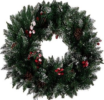 Ruhhy 22302 Vánoční věnec s ozdobami XL, 45 cm, umelé kvety na hrob, umele kvety na hrob, umelé kvety na hroby, lacne umele kvety na hrob, umele kytice na hrob, umele kytice na hroby, umelé ikebany na hrob, umele ikebany na hroby, umele ikebany na hrob, kvety na hrob umele, kytice na hroby umele