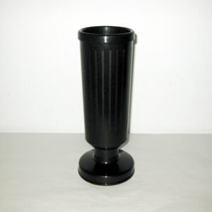 BESOP - Váza na hrob zaťažená 30cm čierna, vázy na hroby, vaza na hrob, kamenná váza na hrob, vaza na cintorin, mramorová váza na hrob, keramická váza na hrob, kameninová váza na hrob, vaza na pomnik, vaza na hrob cena, kameninove vázy na hroby