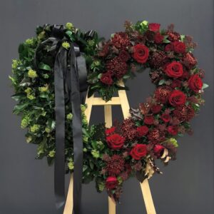 Elegantný smútočný veniec