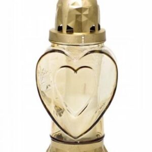 Kinekus Kahanec náhrobný srdce 25,5 cm 80g doba horenia 28 h zlatý /777935, kahance na hrob, kahance na hroby, kahanec na hrob, sviečka na hrob, velke kahance na hroby, kahance na cintorin, vianocne kahance na hrob, kahance na hroby velke, kahance na hrob s fotkou, lampáš na hrob cena, lacne sviecky na hroby, lampase na hrob s fotkou, lampase na cintorin, kahance na hrob cena