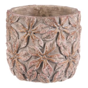 Betónový obal na kvetináč Flower S, 13 x 11 cm, 13 cm, kamenné dekorácie na hroby, kvetináč na hrob, kvetinac na hrob, kvetinace na hrob, kvetinac na hrob srdce, kamenné kvetinace na hroby, kvetináč na cintorín, keramické kvetináče na hrob, betonovy kvetinac, betónový kvetináč, kvetinac betonovy, kvetináč betónový, betonovy crepnik, betonovy kvetinac imitacia dreva, betonovy kvetináč, betonovy kochlik