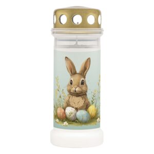 Cintorínska sviečka BOLSIUS veľkonočný zajačik, kahance na hrob, kahance na hroby, kahanec na hrob, sviečka na hrob, velke kahance na hroby, kahance na cintorin, vianocne kahance na hrob, kahance na hroby velke, kahance na hrob s fotkou, lampáš na hrob cena, lacne sviecky na hroby, lampase na hrob s fotkou, lampase na cintorin, kahance na hrob cena