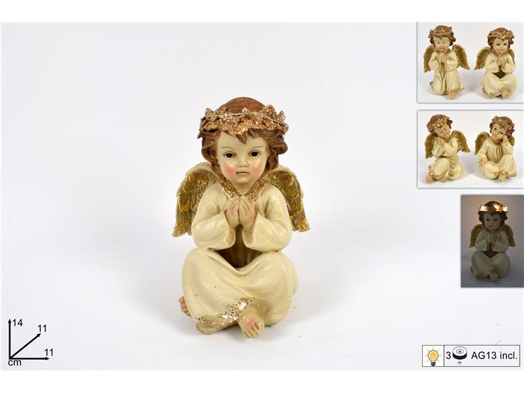 MAKRO - Anjel sediaci LED rôzne druhy - anjelik na hrob, anjelikovia na hroby, solarny anjel na hrob, sochy anjelov na hroby, svietiaci anjel na hrob, anjel na hrob s led sviečkou, kamenny anjel na hrob, anjel socha na hrob, predaj anjelov na hrob, sošky anjelov na hrob, led anjel na hrob, anjel na cintorin, betonovy anjel na hrob, dekoracie na hrob anjel, anjeliky na hroby, velky anjel na hrob