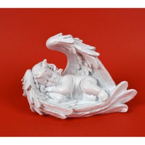 MAKRO - Anjel v krídle 11cm - anjelik na hrob, anjelikovia na hroby, solarny anjel na hrob, sochy anjelov na hroby, svietiaci anjel na hrob, anjel na hrob s led sviečkou, kamenny anjel na hrob, anjel socha na hrob, predaj anjelov na hrob, sošky anjelov na hrob, led anjel na hrob, anjel na cintorin, betonovy anjel na hrob, dekoracie na hrob anjel, anjeliky na hroby, velky anjel na hrob